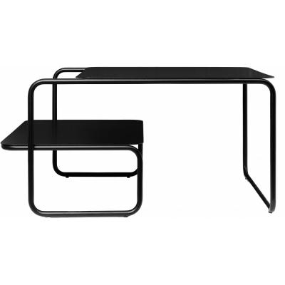Ferm Living - Level Couchtisch Schwarz