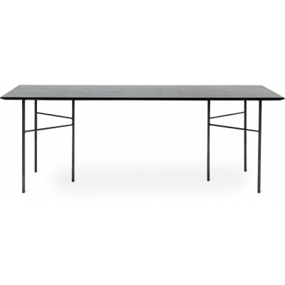 Ferm Living - Mingle Tischplatte 210 cm Eiche Schwarz