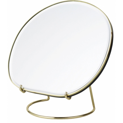 Ferm Living - Pond Tisch-Spiegel Messing