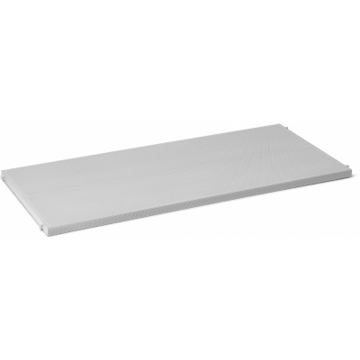 Ferm Living - Punctual Regalsystem Einlegeboden Metall perforiert Hellgrau
