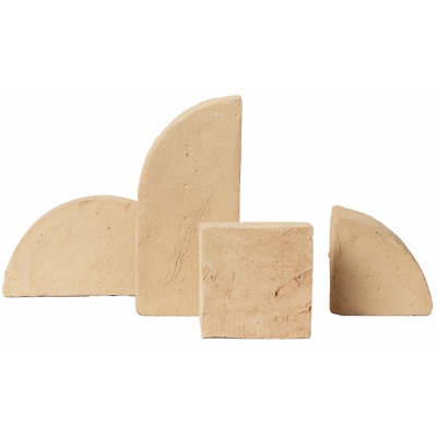 Ferm Living - Shape Skulpturen-Set Gelb