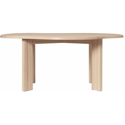 Ferm Living - Tarn Esstisch 220 cm Buche weiß geölt