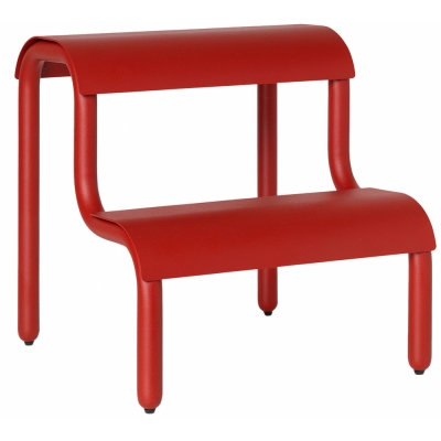 Ferm Living - Up Tritthocker Mohnrot
