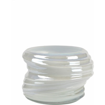 Lambert - Tony Glasvase Schneeweiß M