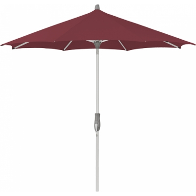 Glatz - Alu-Twist Sonnenschirm Ø300cm Wine 436 (Kategorie 4) | mit Schutzhülle