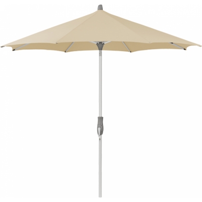 Glatz - Alu-Twist Sonnenschirm Ø300cm Cream 422 (Kategorie 4) | mit Schutzhülle