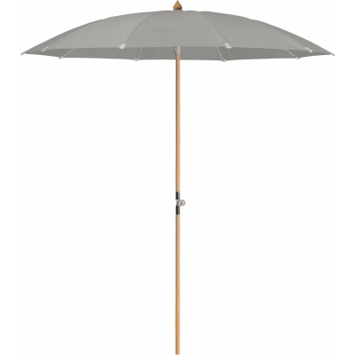Glatz - Alexo Sonnenschirm Ø200cm ohne Volant Smoke 420 (Kategorie 4) | ohne Schutzhülle