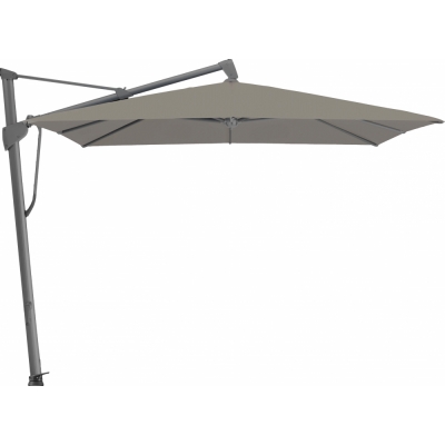 Glatz - Sombrano S+ Sonnenschirm 350x350cm anthrazit Taupe 461 (Kategorie 4)