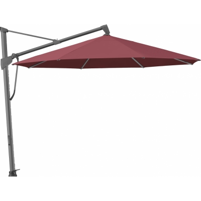 Glatz - Sombrano S+ Sonnenschirm Ø400cm anthrazit Merlot 644 (Kategorie 5)