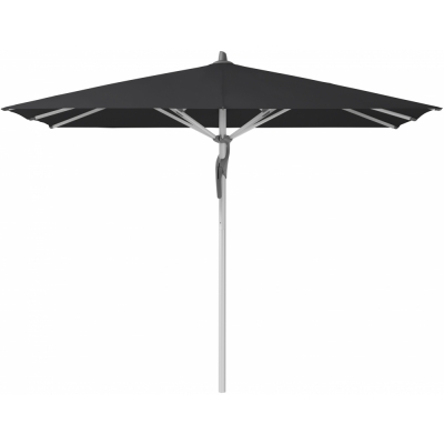 Glatz - Fortero Sonnenschirm 350x350cm Black 408 (Kategorie 4) | mit Schutzhülle