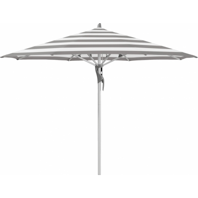 Glatz - Fortero Sonnenschirm Ø350cm Steel Stripe 570 (Kategorie 5) | mit Schutzhülle