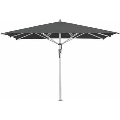Glatz - Fortello Sonnenschirm 300x300cm Carbone 669 (Kategorie 5) | mit Schutzhülle
