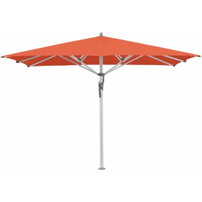 Glatz - Fortello Sonnenschirm 300x300cm Papaya 660 (Kategorie 5) | mit Schutzhülle