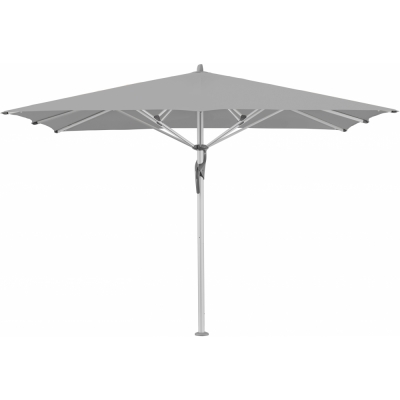 Glatz - Fortello Sonnenschirm 350x350cm Silver 652 (Kategorie 5) | ohne Schutzhülle