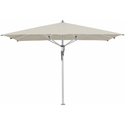 Glatz - Fortello Sonnenschirm 350x350cm Urban Chrome 527 (Kategorie 5) | mit Schutzhülle