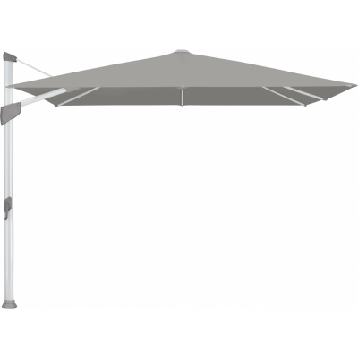 Glatz - Fortano 300x300cm Sonnenschirm natureloxiert Smoke 420 (Kategorie 4)