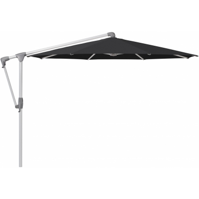 Glatz - Sunwing Casa Sonnenschirm Ø330cm natureloxiert Black 408 (Kategorie 4)