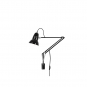 Anglepoise - Original 1227 Leuchte mit Wandmontage Jet Black (Kabel: Schwarz)