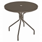 Emu - Cambi Tisch rund 80 cm | Indischbraun
