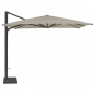 Emu - Navona Ampelschirm ohne Schirmfuß 400 x 300 cm | Taupe | Mattweiß