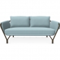 Emu - Angel 9046 Sofa 2-Sitzer Indian Brown (41) | 10 Hellblau (Basic)