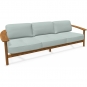Emu - Twins Sofa 3-Sitzer Teak 18 Fresh Air (Jim Thompson)
