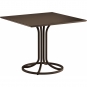 Emu - Collier Tisch quadratisch 90x90 cm Indischbraun (41)