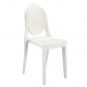 Kartell - Victoria Ghost Stuhl Weißglänzend