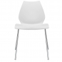 Kartell - Maui Stuhl Zinkweiß