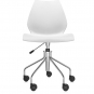 Kartell - Maui Bürostuhl Zinkweiß