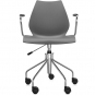 Kartell - Maui Bürostuhl mit Armlehen 