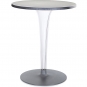 Kartell - TopTop Outdoor Tisch Ø 70 cm Aluminium | Rund