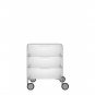 Kartell - Mobil Rollcontainer 3 Schubladen | Eisfarben