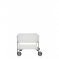 Kartell - Mobil Rollcontainer 1 Schublade; 1 Fach | Eisfarben