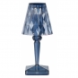 Kartell - Battery Nachttischleuchte Himmelblau