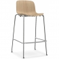 Magis - Troy Barhocker Buche 67 cm | Natur - Verchromt