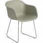 Muuto - Fiber Chair Kufenstuhl Grün