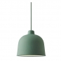 Muuto - Grain Pendelleuchte Graugrün