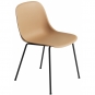 Muuto - Fiber Side Chair Ocker/Schwarz