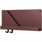 Muuto - Folded Regal Klein | Tiefrot