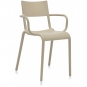 Kartell - Generic A Armlehnenstuhl Taupe
