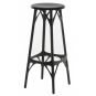 Kartell - A.I. Light Hocker 65 cm Schwarz