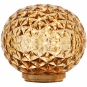 Kartell - Planet Mini Plug Tischleuchte Bernstein