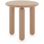 Kartell - Undique Mas Beistelltisch Ø48 cm | Puder