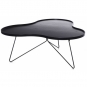 Swedese - Flower Mono Tisch 114 x 107 cm | 39 cm | Schwarz