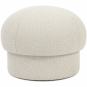 Design House Stockholm - Uno Pouf Hocker Ø65 cm Creme
