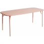 Petite Friture - Week-End Tisch M mit Lamellen Blush