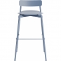 Petite Friture - Fromme Barhocker H75 Taubenblau