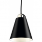 Louis Poulsen - Above Pendelleuchte Ø 17,5 cm | Schwarz