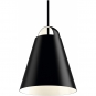 Louis Poulsen - Above Pendelleuchte Ø 25 cm | Schwarz